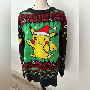 Pokémon Pikachu Christmas Ugly Sweater L/XL